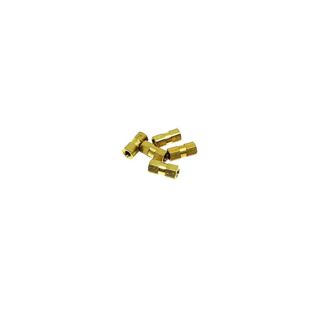 M3 X 12mm Female-Female Brass Hex Threaded Pillar Standoff Spacer