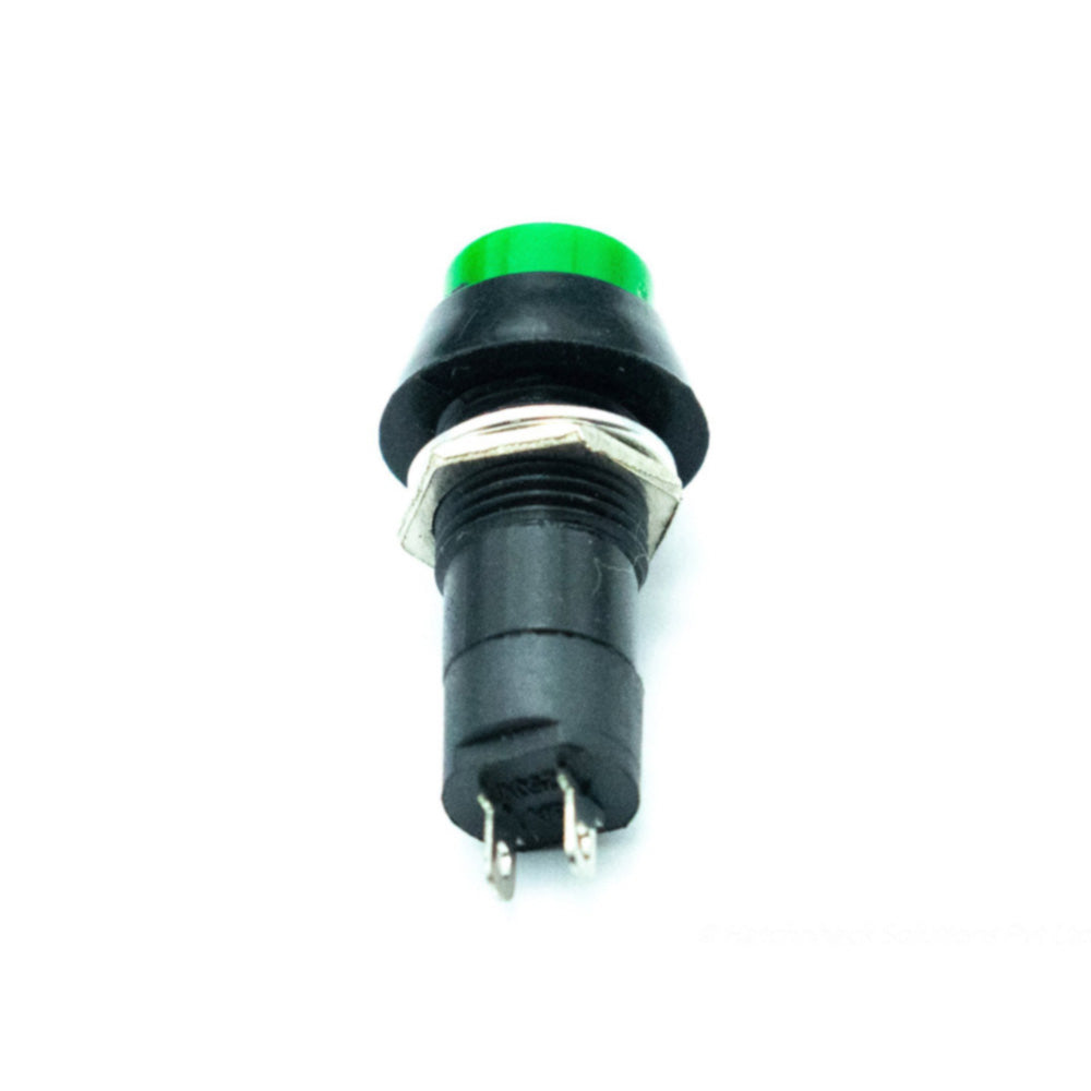 3A 250V Green Push Button Momentary Type