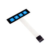 1x4 Matrix Keypad Membrane