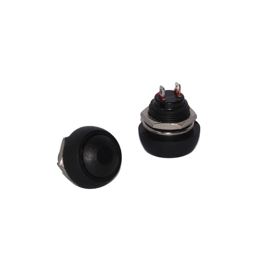 1A 250V Round Dome Push Button Switch (Momentary)