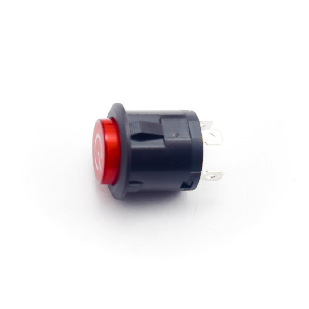 16A 250V Momentary Push Button Round