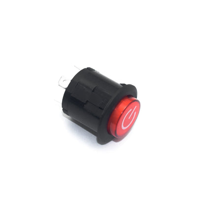 16A 250V Lock Type ON/OFF Push Button Round