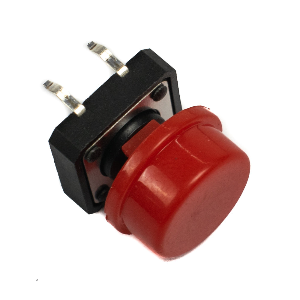 12mm Tactile Push Button 40xx with Red Cap