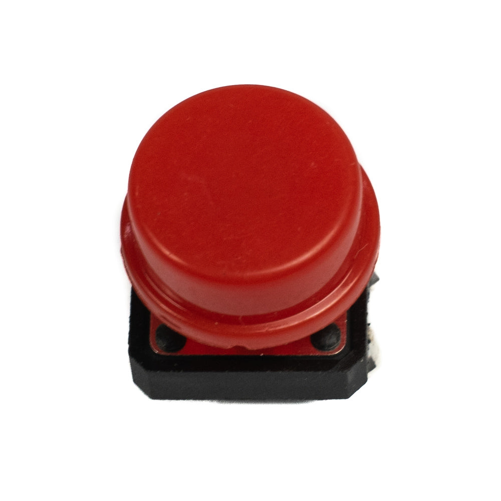 12mm Tactile Push Button 40xx with Red Cap