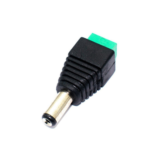 2.1mmx5.5mm Male DC Power Jack Adapter Connector Plug For CCTV Camera