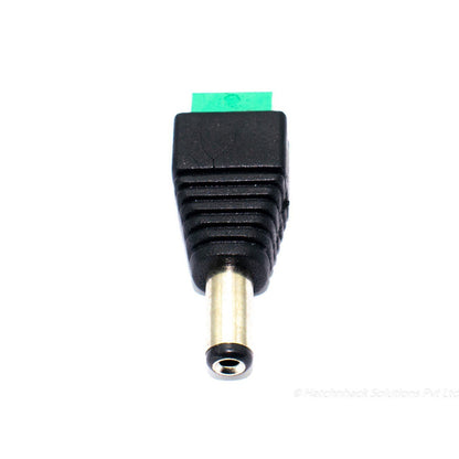 2.1mmx5.5mm Male DC Power Jack Adapter Connector Plug For CCTV Camera