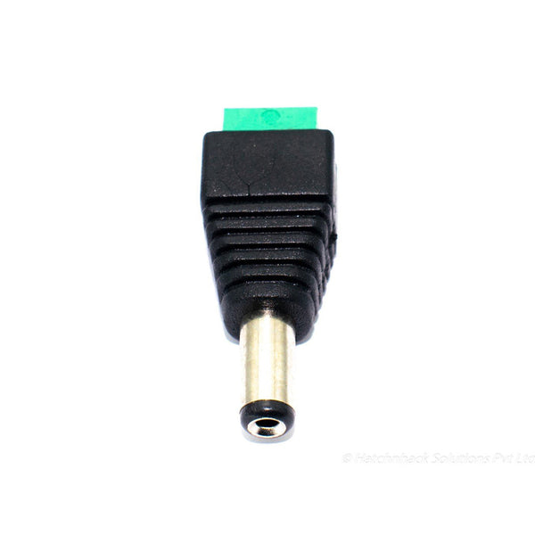 2.1mmx5.5mm Male DC Power Jack Adapter Connector Plug For CCTV Camera