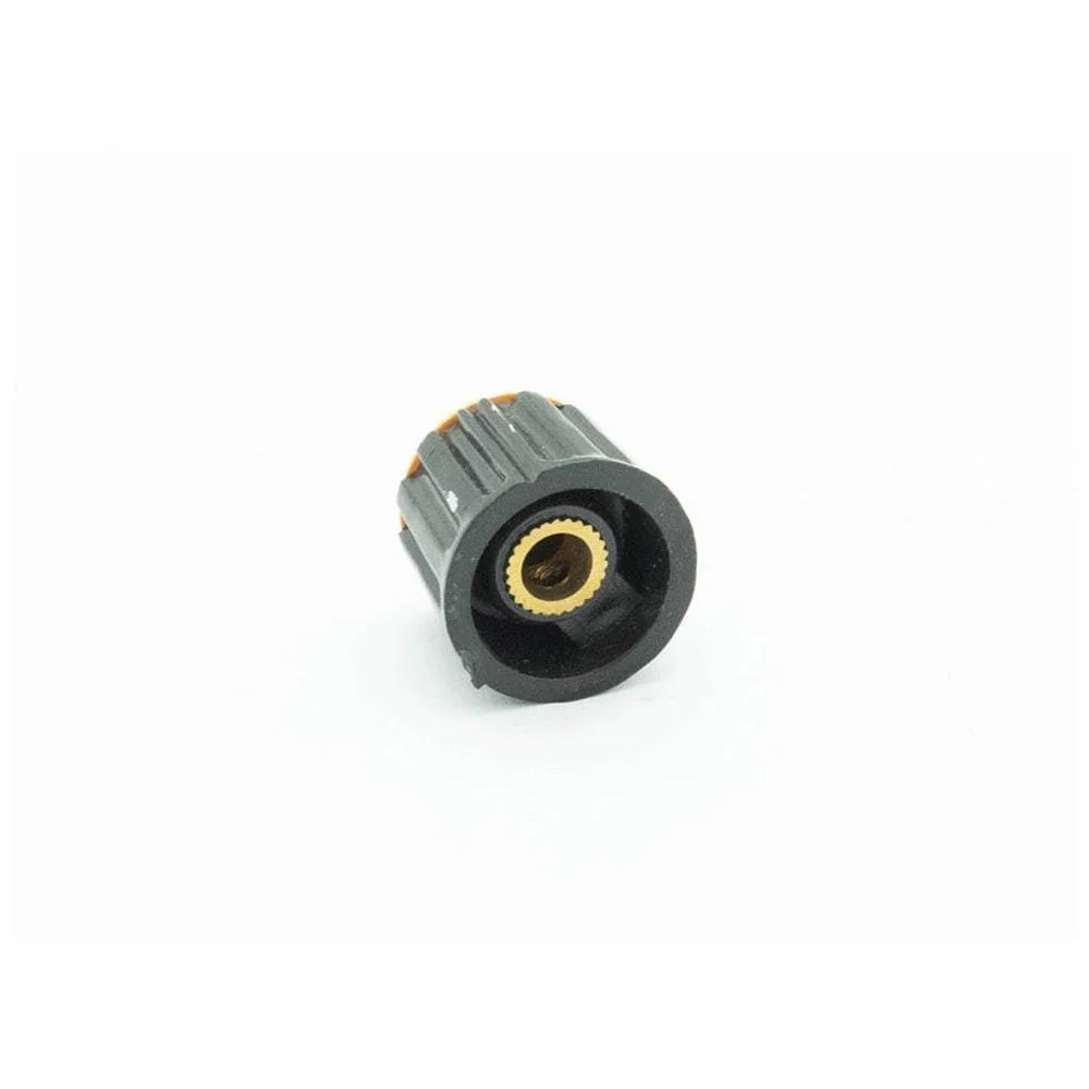 Potentiometer Knob Yellow 21mm for 6mm Shaft