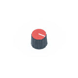 Potentiometer Knob Red 21mm for 6mm Shaft