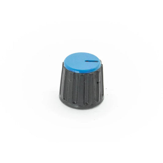 Potentiometer Knob Blue 21mm for 6mm Shaft
