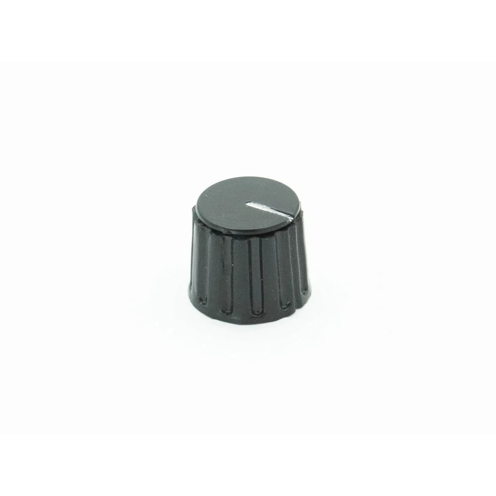 Potentiometer Knob Black 21mm for 6mm Shaft