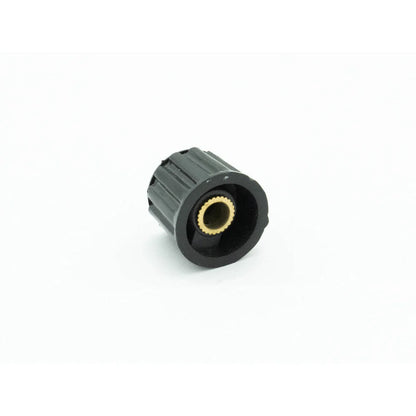 Potentiometer Knob Black 21mm for 6mm Shaft