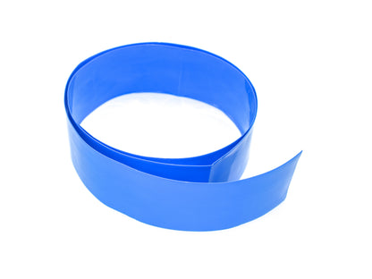 48mm Blue PVC Heat Shrink Sleeve For Battery Pack