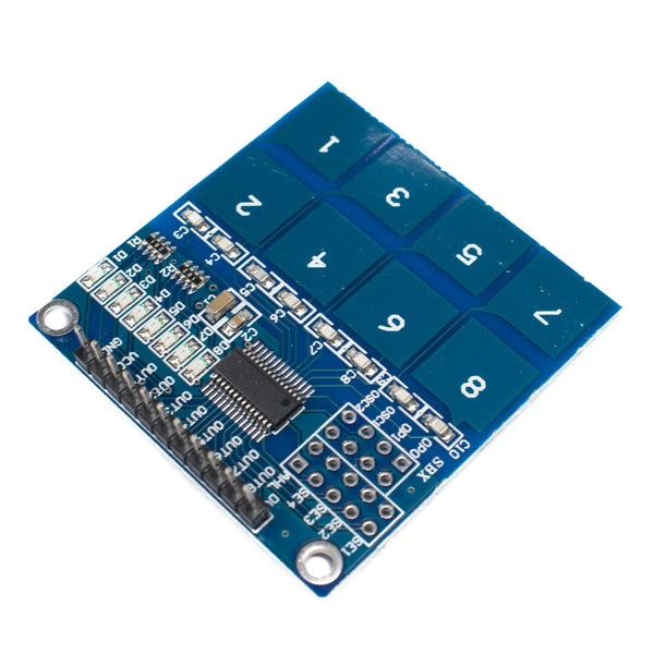 TTP226 - 8 Channel Capacitive Touch Sensor Module