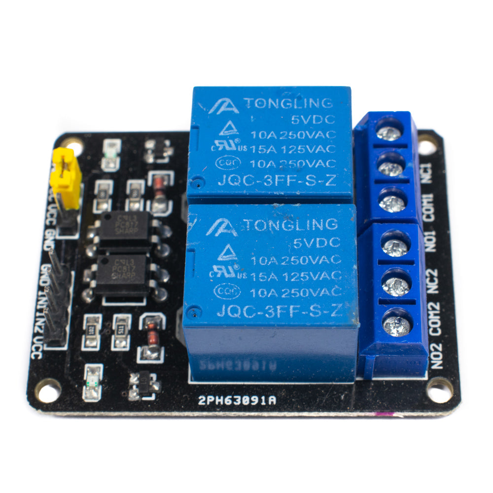 2 Channel 5V 10A Relay Module with optocoupler