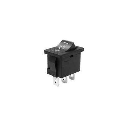 6A 250V SPDT On-Off-On Rocker Switch