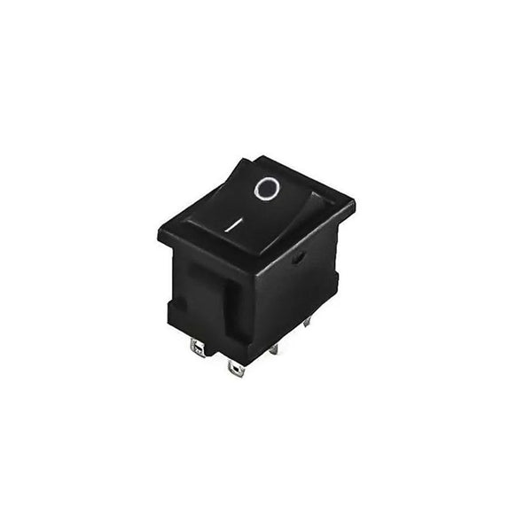 6A 250V AC DPDT ON-OFF Rocker Switch