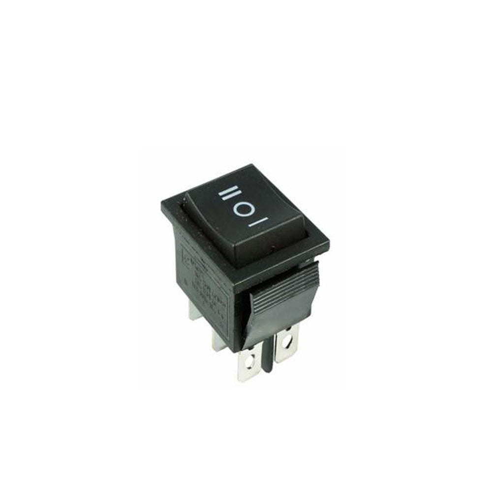 16A 250V DPDT Rocker Switch (Lock Action)