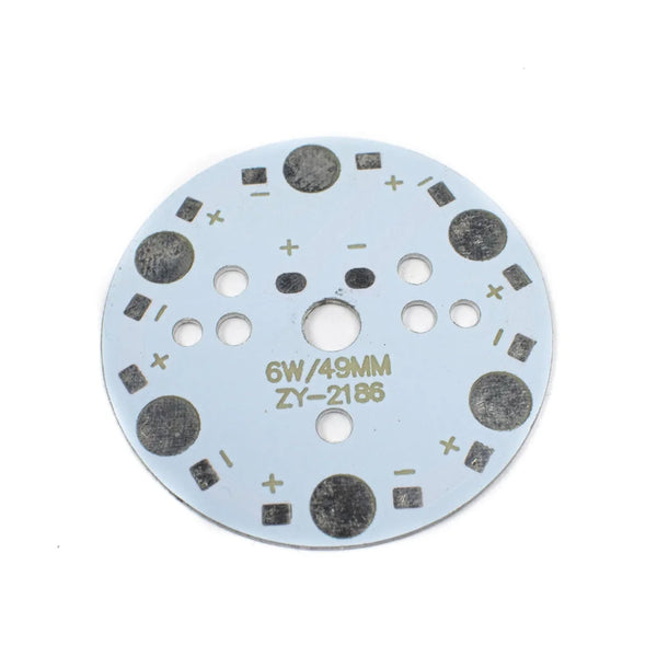 6W High Power 6 LED Aluminum Base Plate