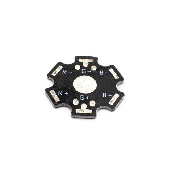 3W High Power Single RGB LED Aluminum Base Plate