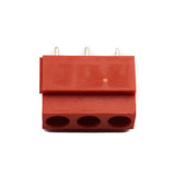 3 Pin Screw Type PCB Terminal Block - 5mm Pitch RED