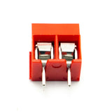 2 Pin Screw Type PCB Terminal Block - 5mm Pitch RED