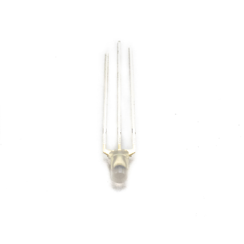 3mm Red / Blue Bi-Colour 3 Pin LED (Common Anode)