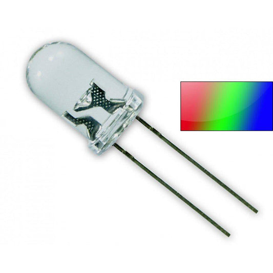 2 Pin RGB Led 5mm - Auto Flashing