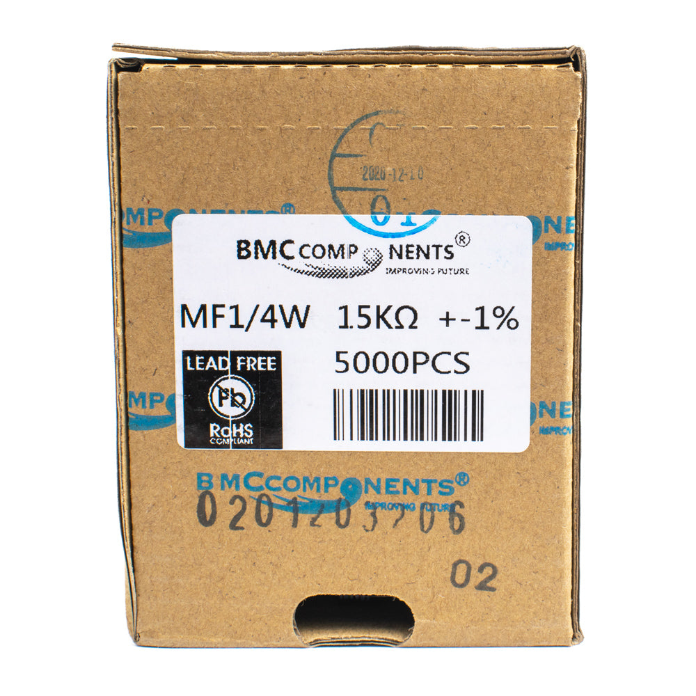 39k ohm 1% 1/4 Watt Resistor (Box of 5000) - MFR