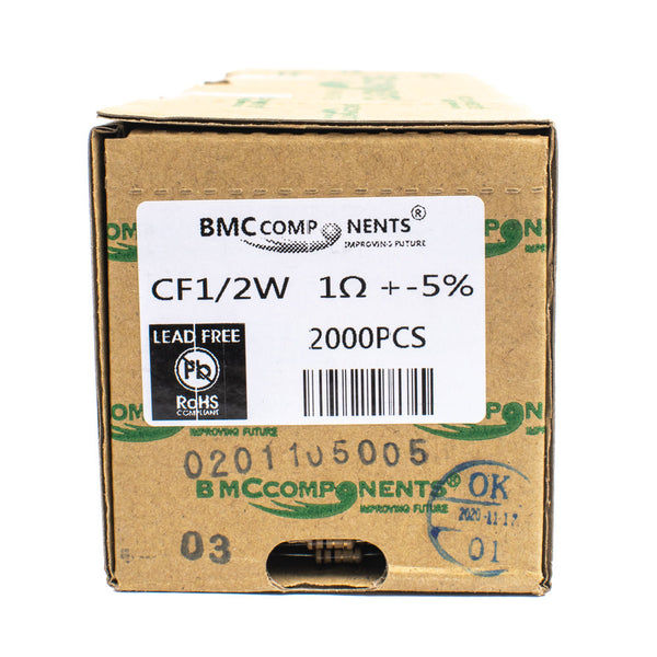 27k ohm 5% 1/2 Watt Resistor (Box of 2000) - CFR