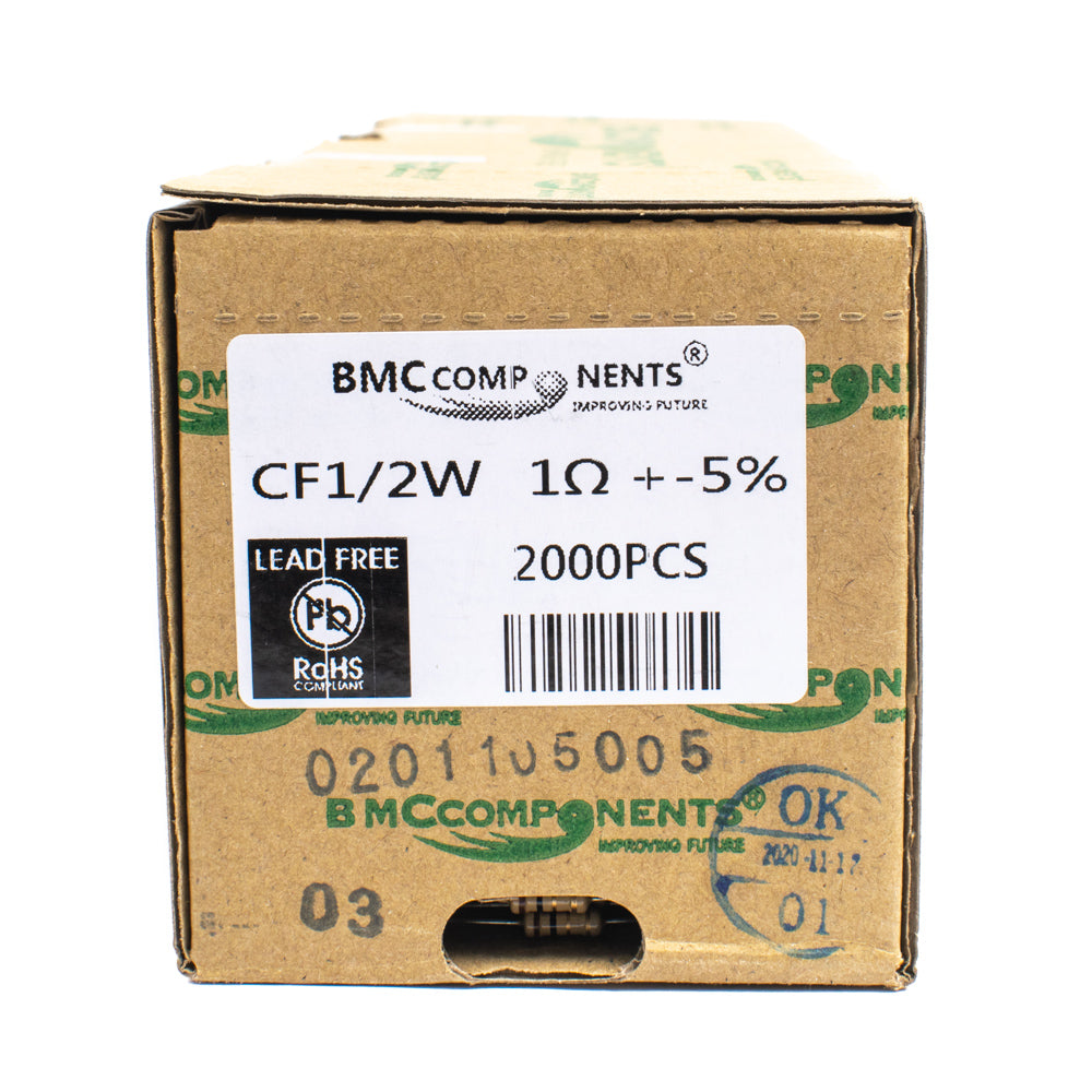 2.7k ohm 5% 1/2 Watt Resistor (Box of 2000) - CFR