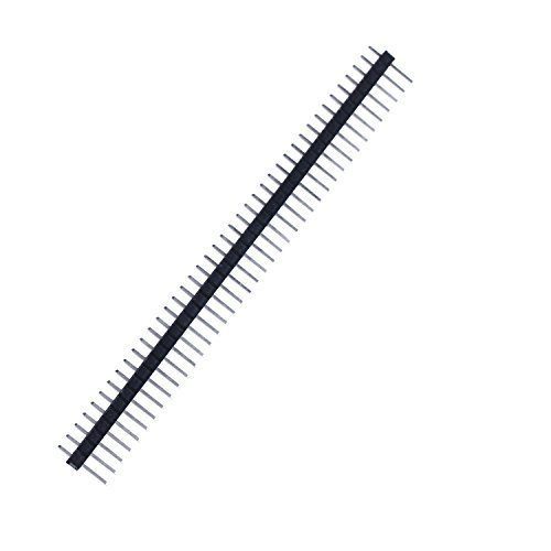 1x40 Male Berg Strip Header 2.54mm Pitch Brass