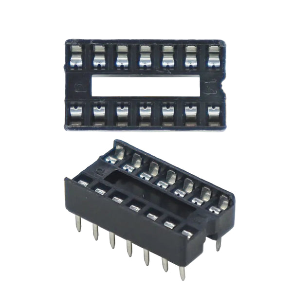 16 Pin IC Base (DIP Socket)