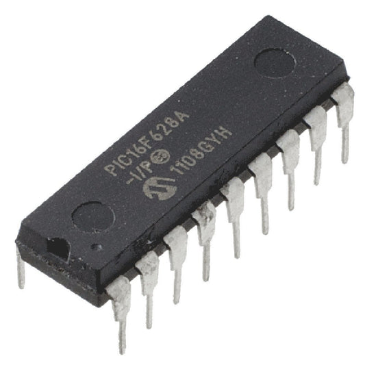 PIC16F628A 8 Bit PIC Microcontroller IC from Microchip Technology