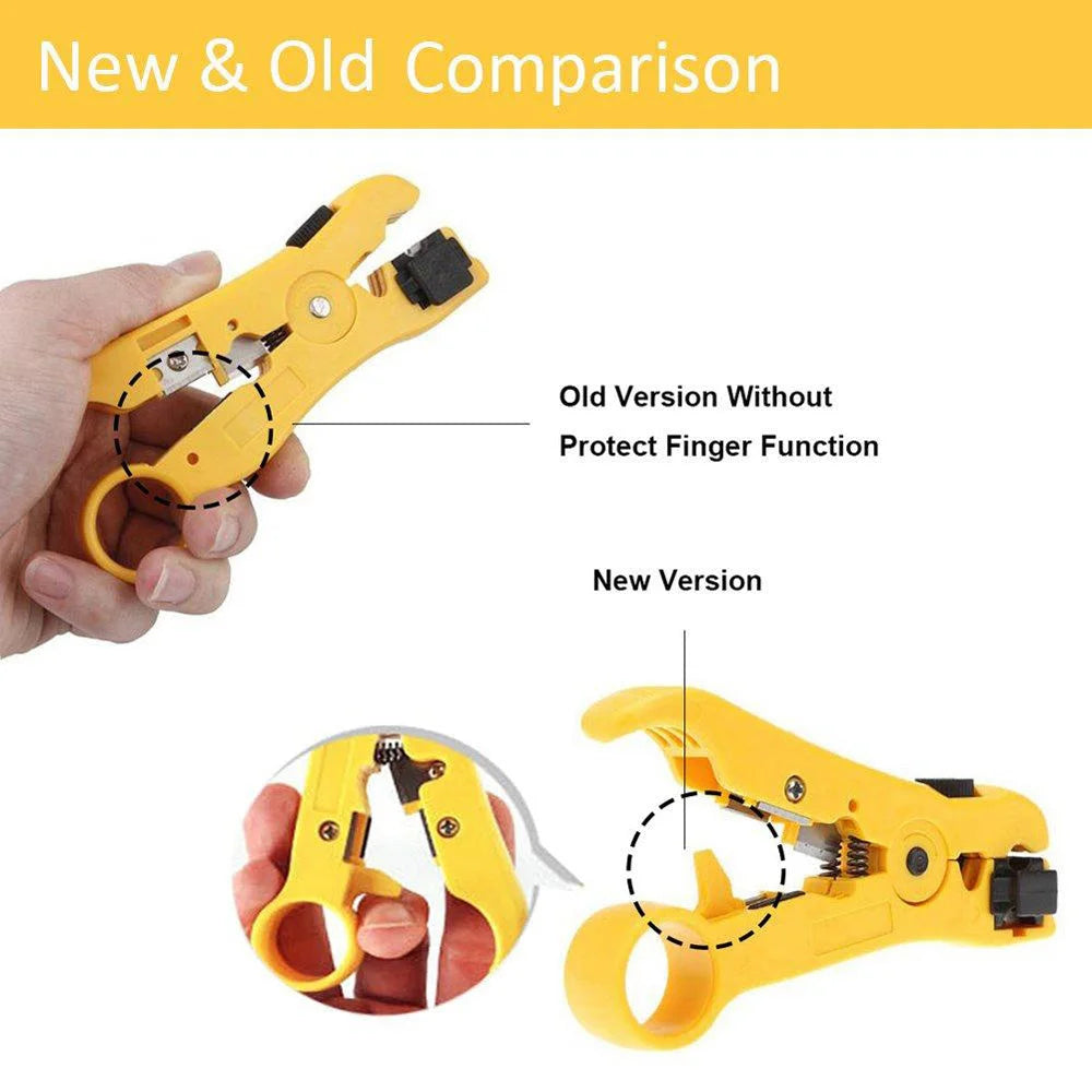 Professional Grade Universal Cable Cutter and Stripper