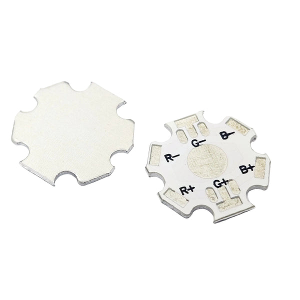 3W High Power Single RGB LED Aluminum Base Plate