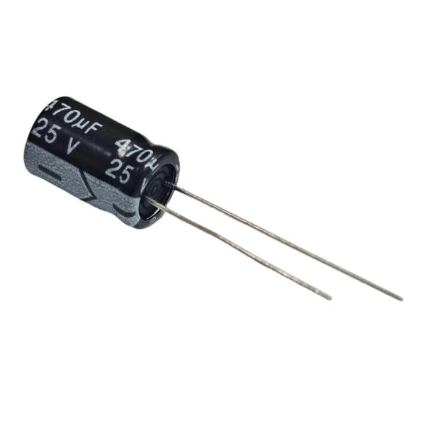 470uf 25V Electrolytic Capacitor