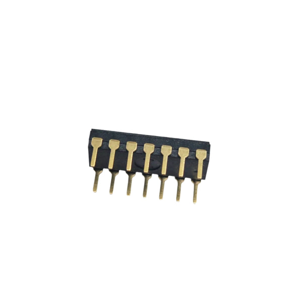 7-Pin DIP Switch 2.54mm Black