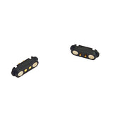 2P Magnetic Spring Loaded Pogo Pin Male Female Connector Socket – 2.54mm Pitch DIP