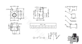 4.5x4.5x5mm Right Angle Tactile Switch