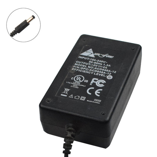 12V 4A AC-DC Power Supply Adapter