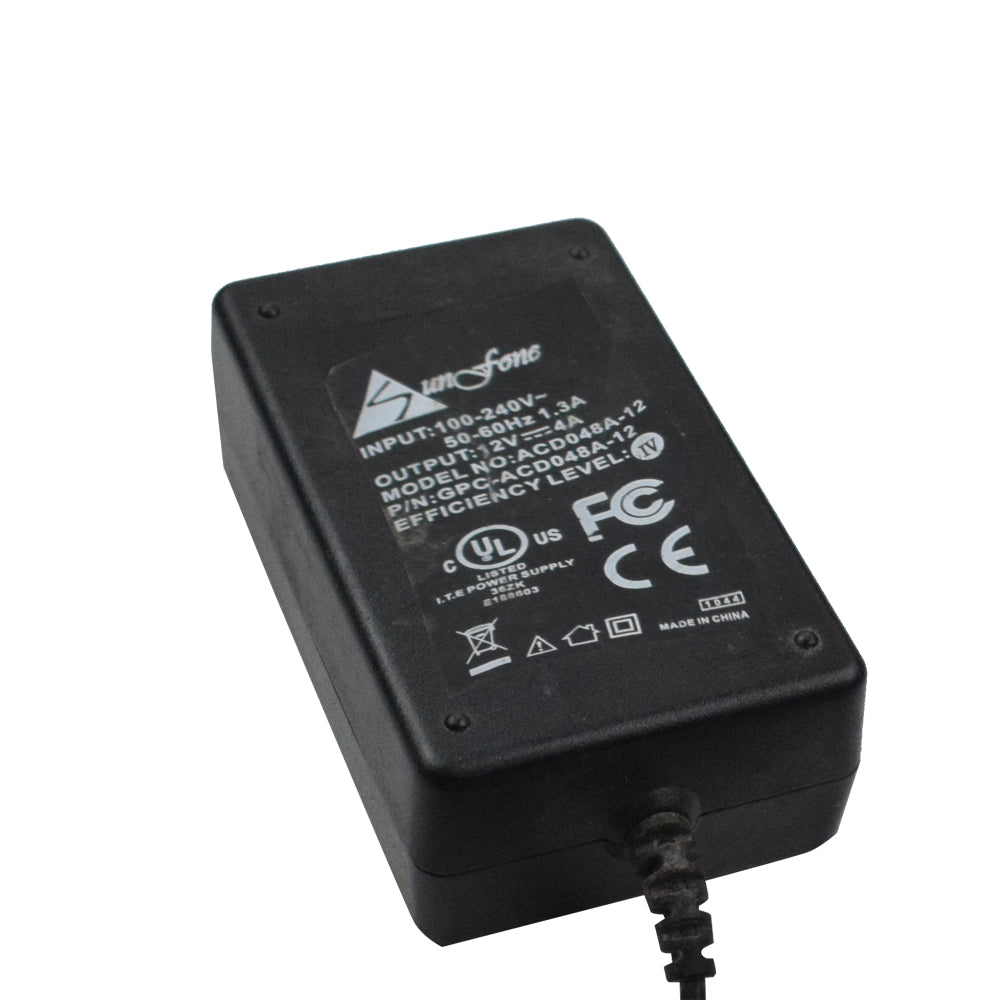 12V 4A AC-DC Power Supply Adapter